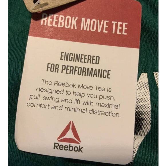 Reebok Speedwick Move Tee Mens Size Medium Engineered For Performance - Picture 11 of 11